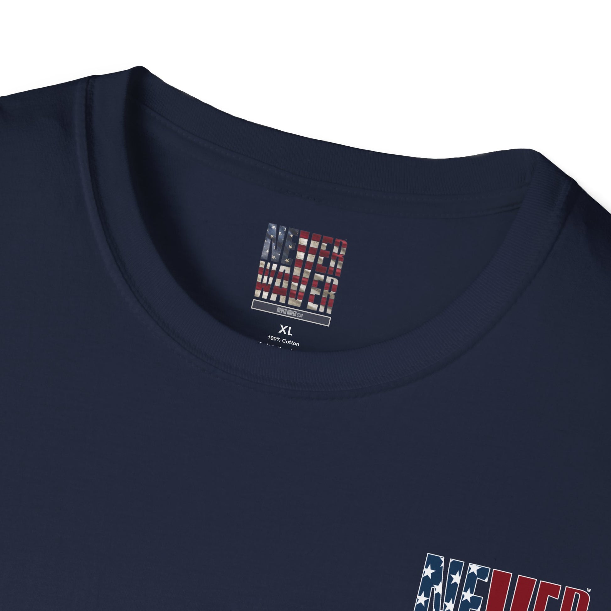 New York Fans Never Waver Unisex Softstyle T-Shirt - Never Waver