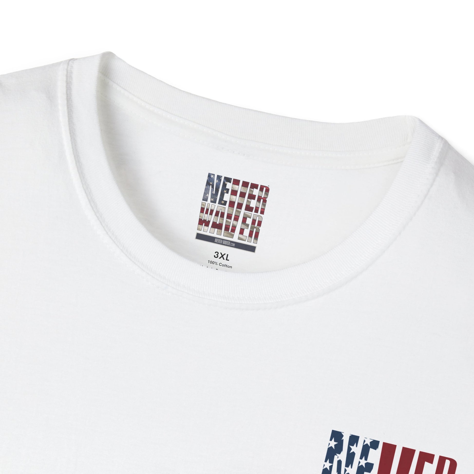 New York Fans Never Waver Unisex Softstyle T-Shirt - Never Waver