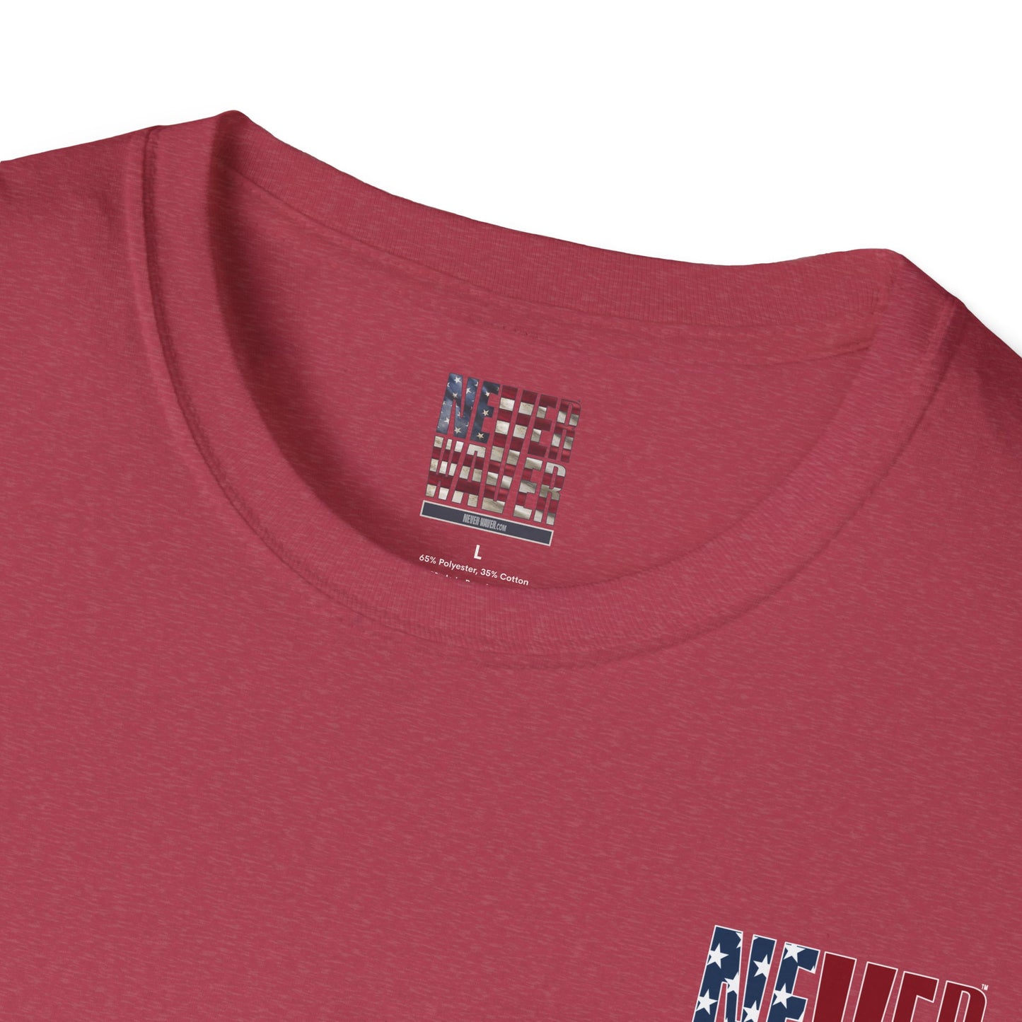 New York Fans Never Waver Unisex Softstyle T-Shirt - Never Waver