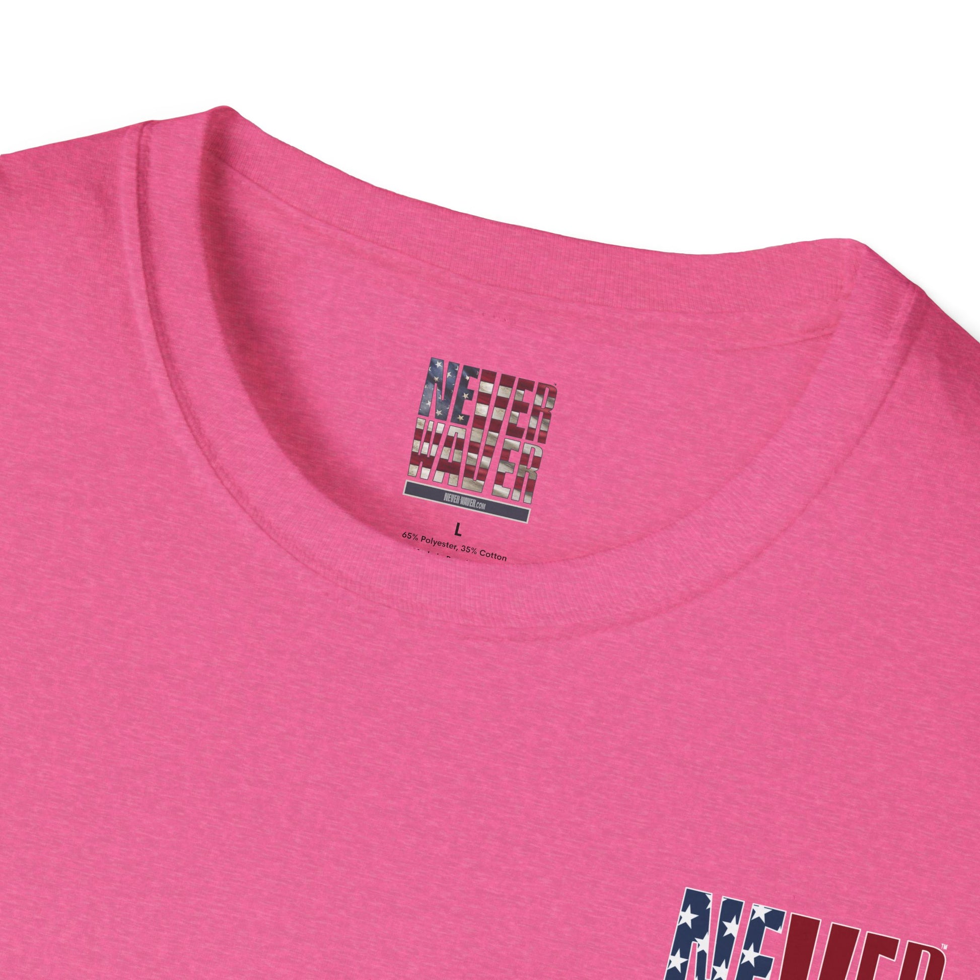 New York Fans Never Waver Unisex Softstyle T-Shirt - Never Waver