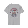 Respect Is Earned  Never Waver It's Not Given Unisex Softstyle T-Shirt - Never Waver