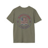Respect Is Earned  Never Waver It's Not Given Unisex Softstyle T-Shirt - Never Waver