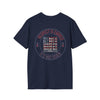 Respect Is Earned  Never Waver It's Not Given Unisex Softstyle T-Shirt - Never Waver