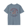 Respect Is Earned  Never Waver It's Not Given Unisex Softstyle T-Shirt - Never Waver