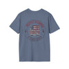 Respect Is Earned  Never Waver It's Not Given Unisex Softstyle T-Shirt - Never Waver