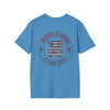 Respect Is Earned  Never Waver It's Not Given Unisex Softstyle T-Shirt - Never Waver