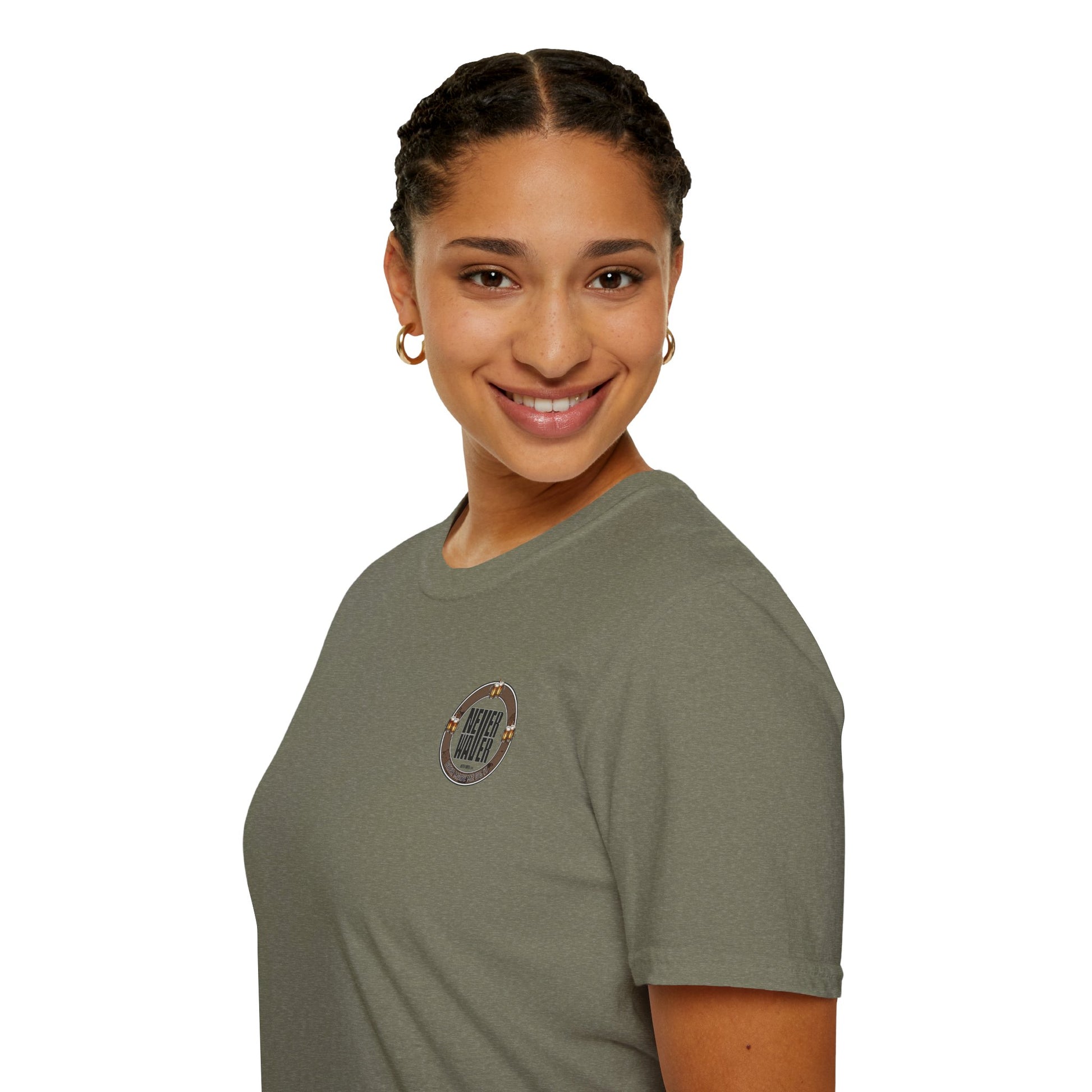 Beer Made Me Do It Unisex T-Shirt - Never Waver Design - Never Waver