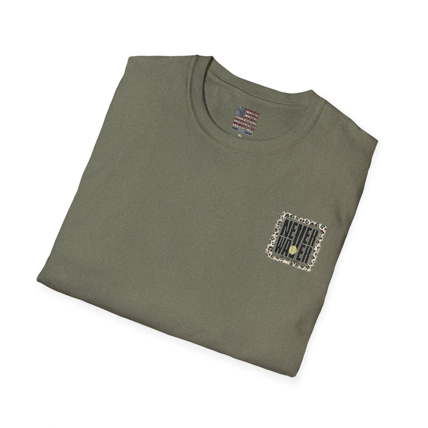 NEVER WAVER Be The Light Unisex Soft style T-Shirt - Never Waver