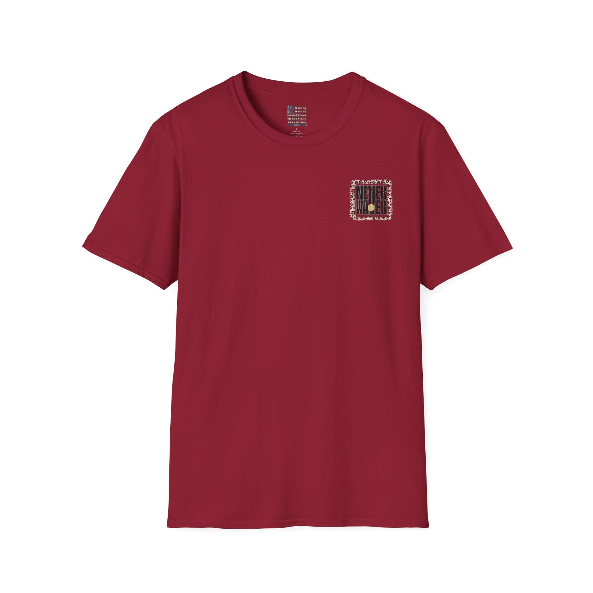 NEVER WAVER Be The Light Unisex Soft style T-Shirt - Never Waver