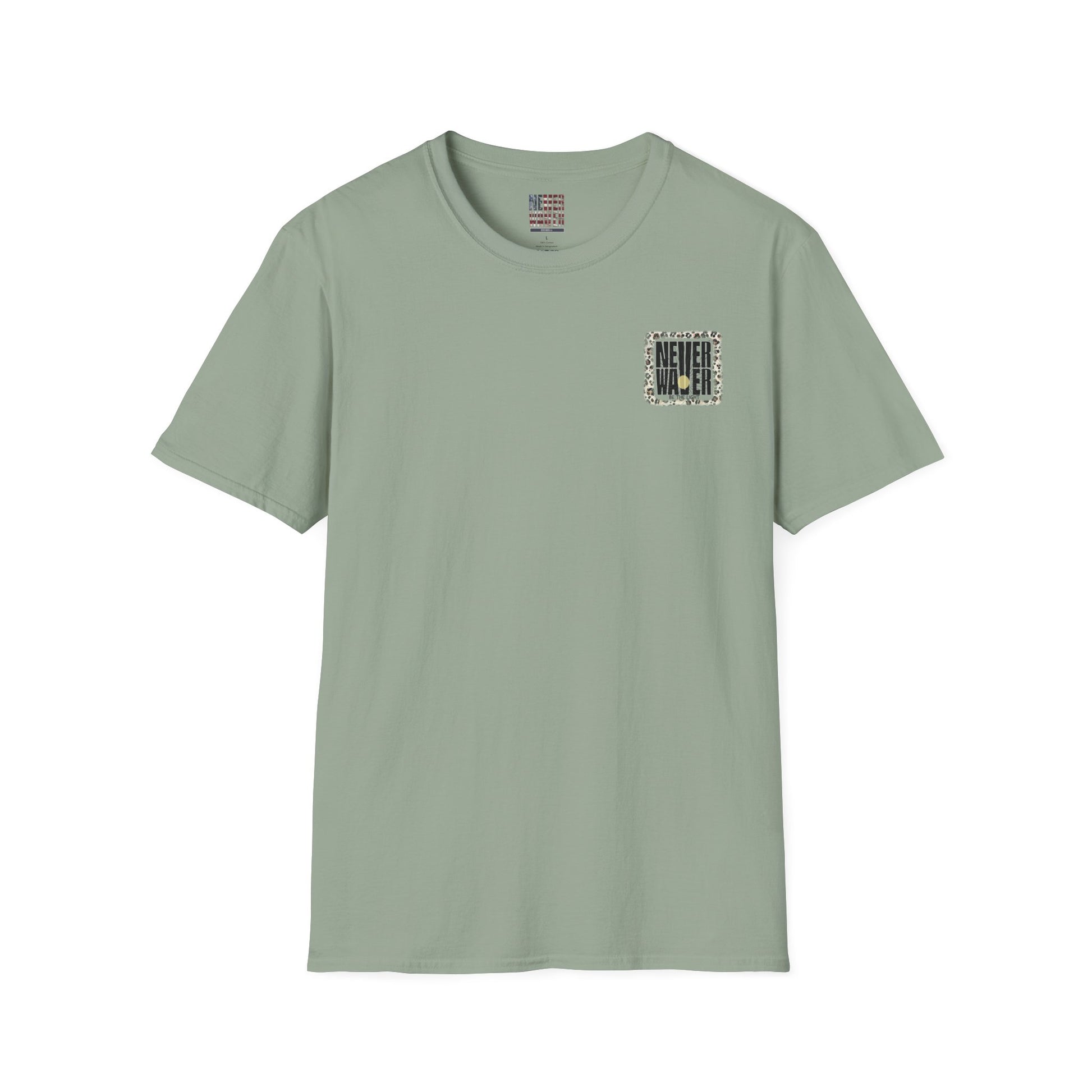 NEVER WAVER Be The Light Unisex Soft style T-Shirt - Never Waver