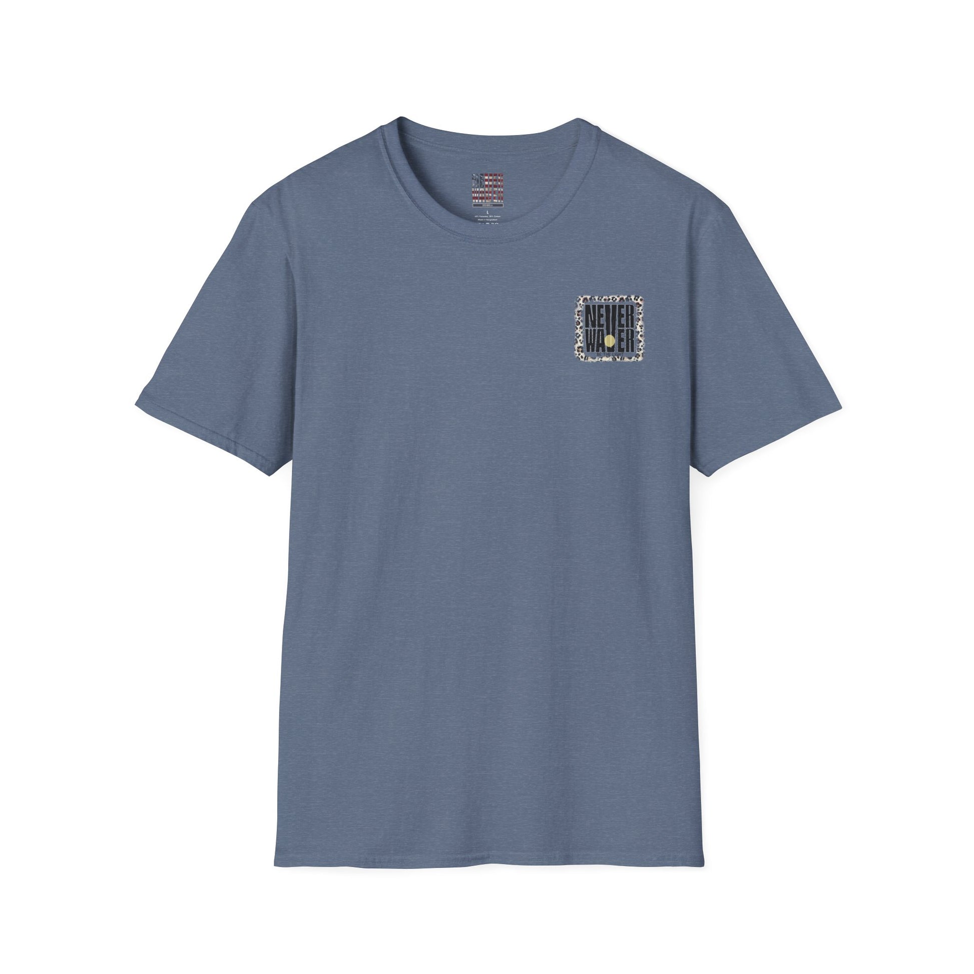 NEVER WAVER Be The Light Unisex Soft style T-Shirt - Never Waver