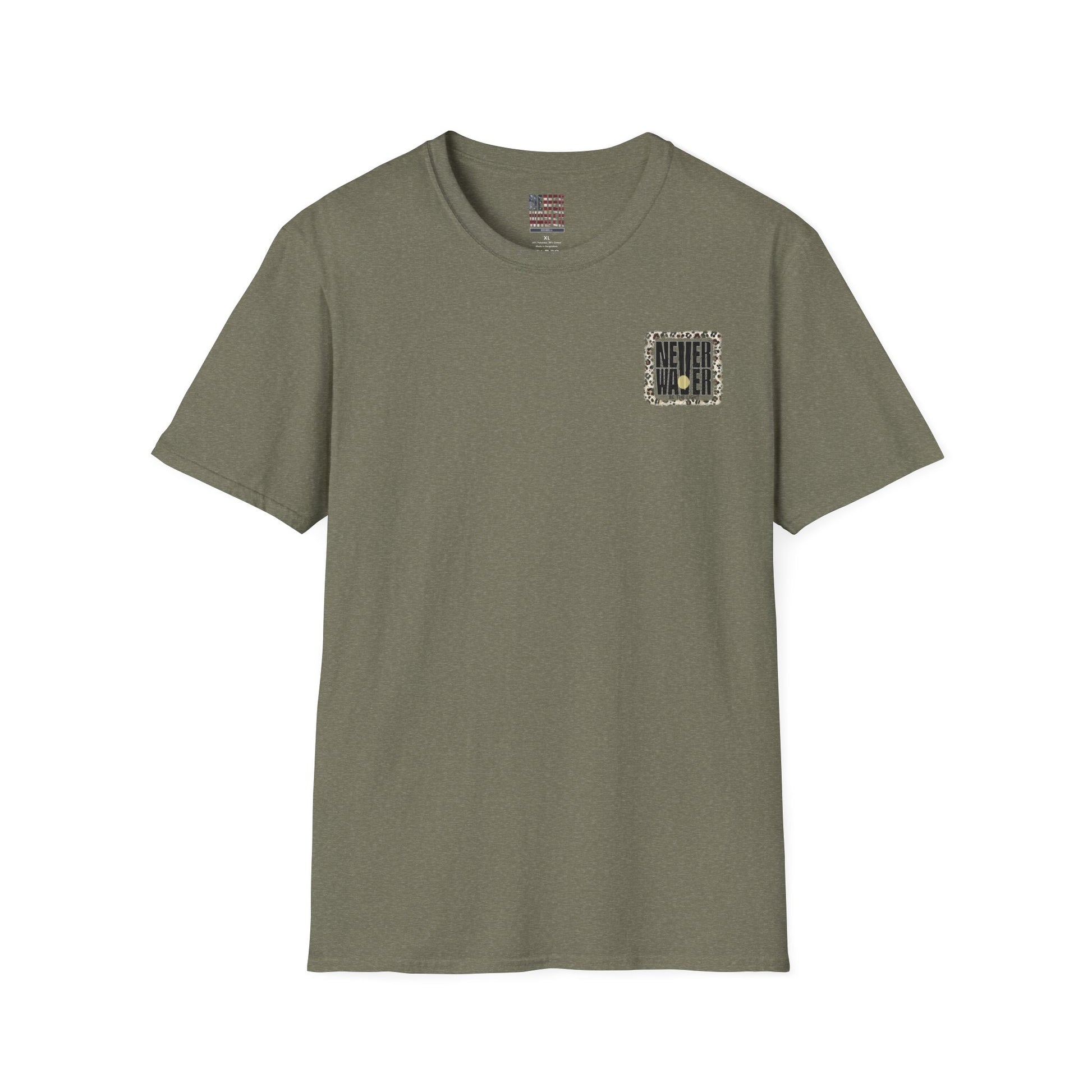 NEVER WAVER Be The Light Unisex Soft style T-Shirt - Never Waver