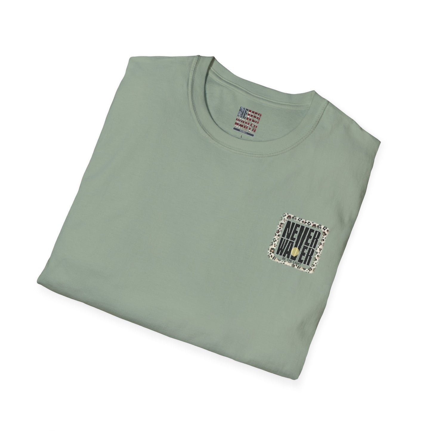 NEVER WAVER Be The Light Unisex Soft style T-Shirt - Never Waver