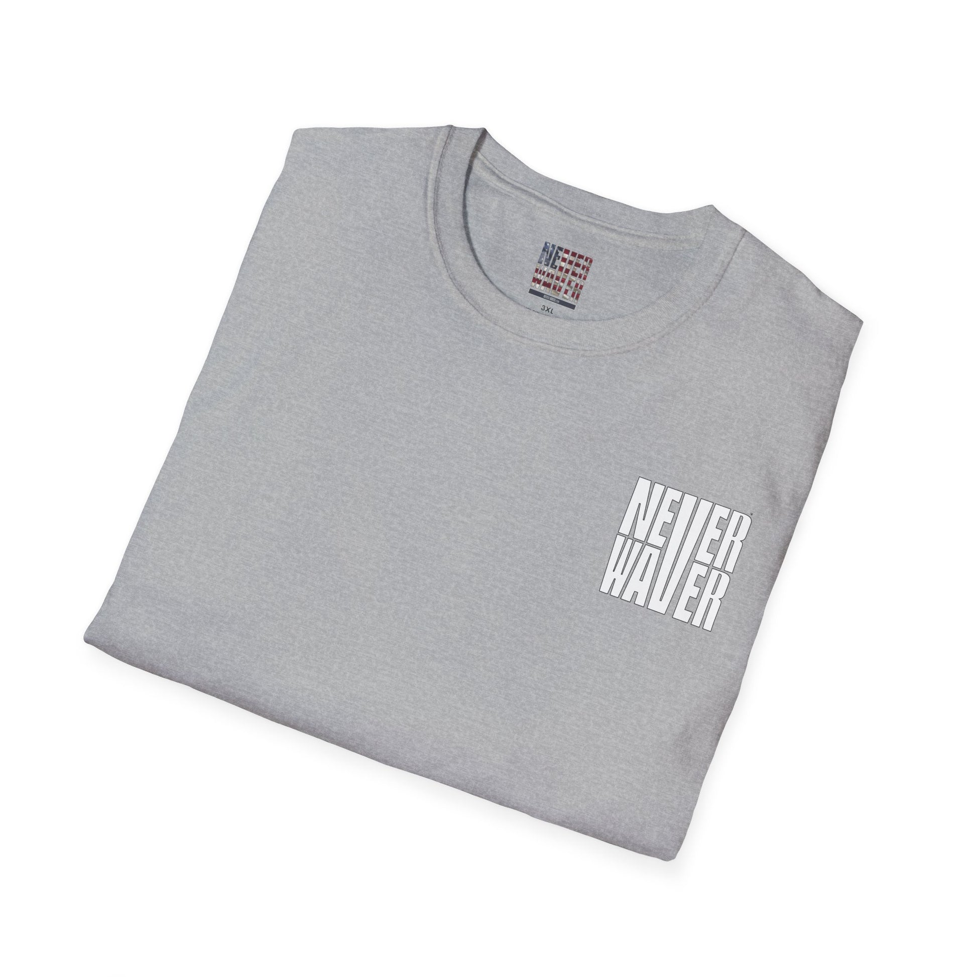 Never Waver I don't ride the Crazy Train I Drive it Unisex Softstyle T-Shirt - Never Waver