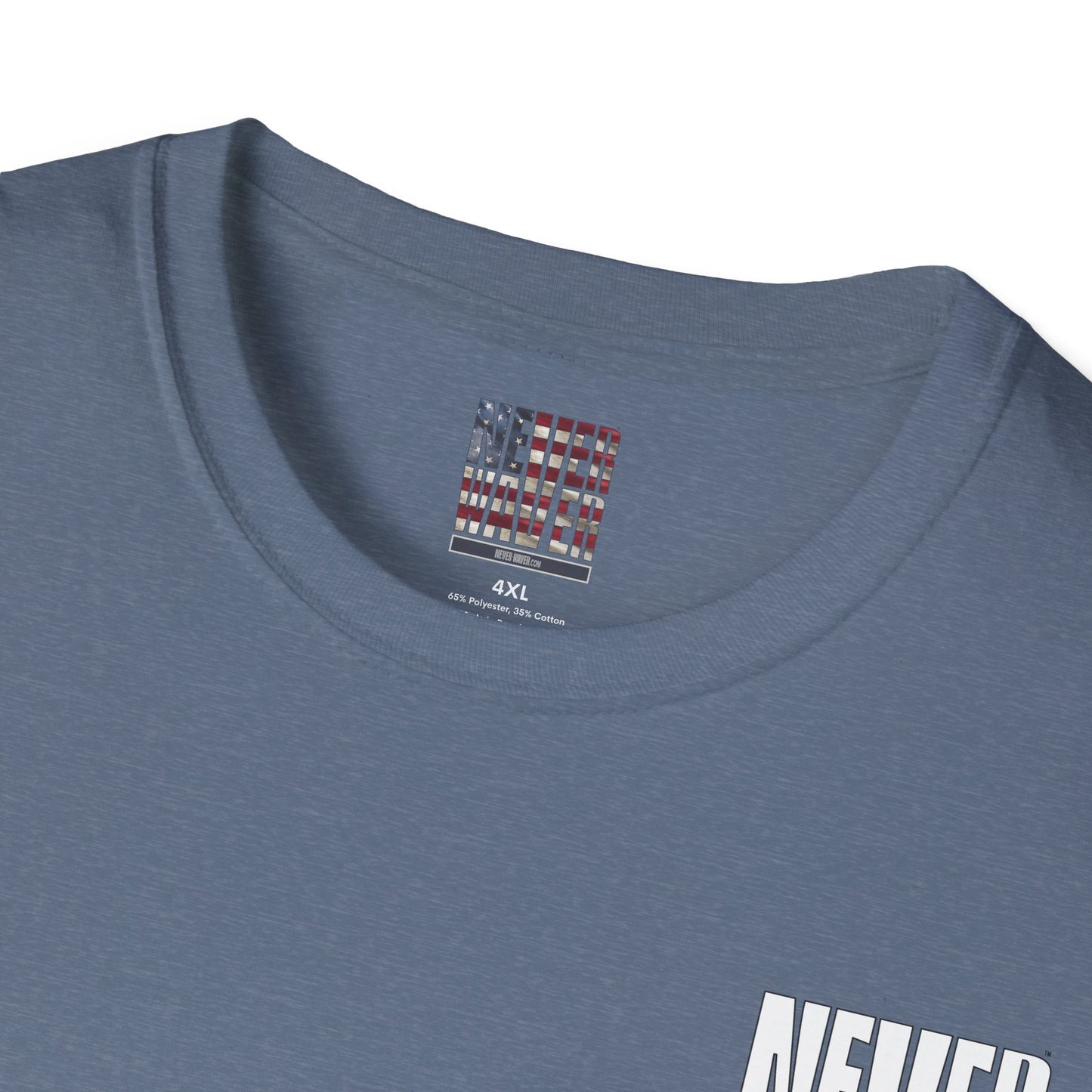 Never Waver I don't ride the Crazy Train I Drive it Unisex Softstyle T-Shirt - Never Waver
