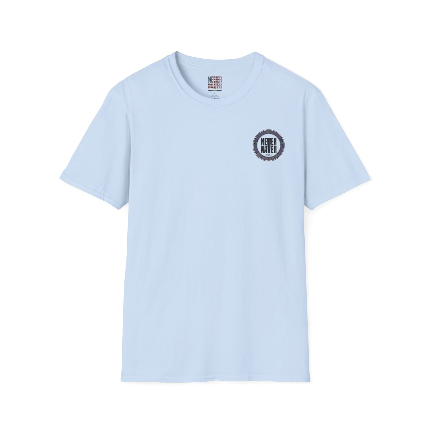 Never Waver Save Water Drink Wine Unisex Soft style T-Shirt - Never Waver
