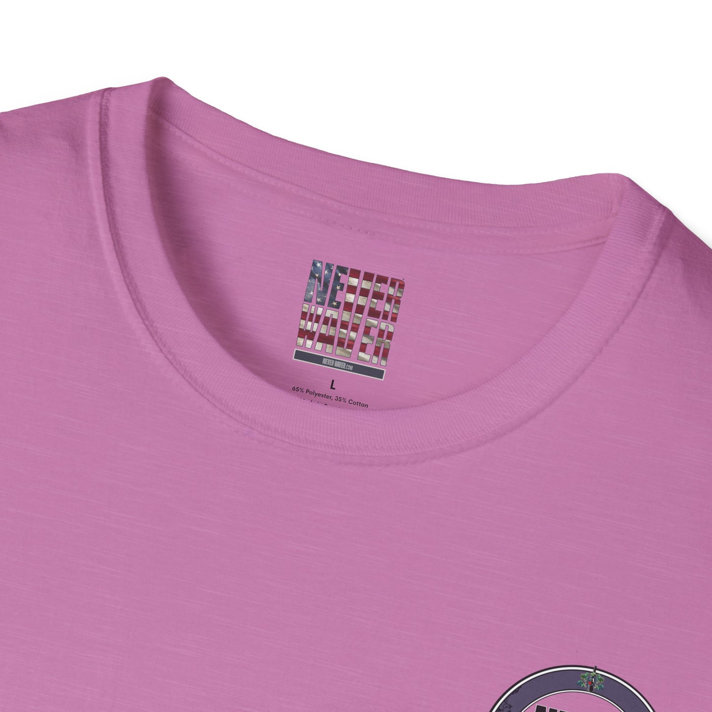 Never Waver Save Water Drink Wine Unisex Soft style T-Shirt - Never Waver