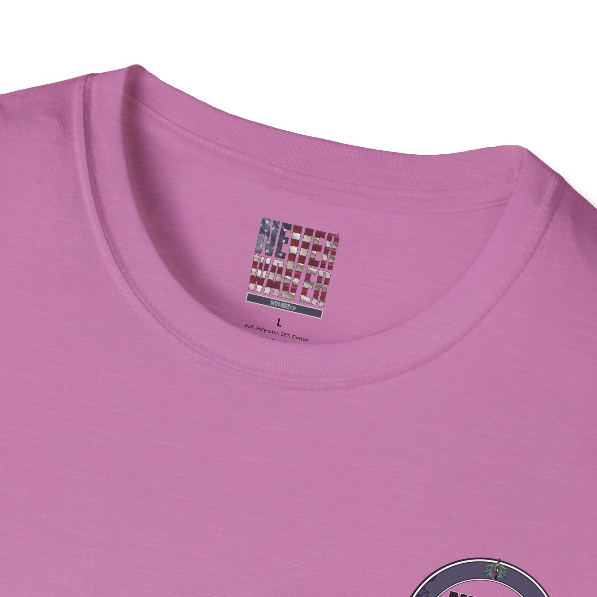 Never Waver Save Water Drink Wine Unisex Soft style T-Shirt - Never Waver