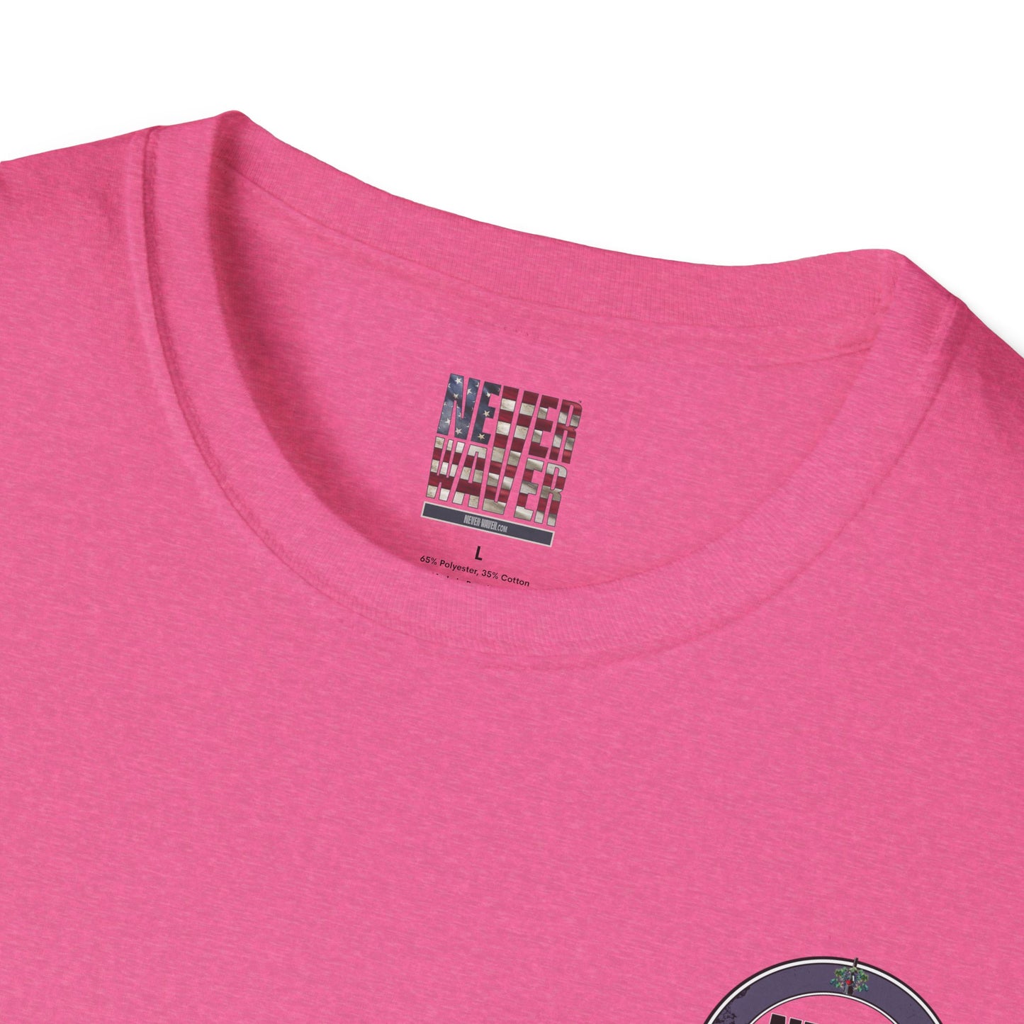 Never Waver Save Water Drink Wine Unisex Soft style T-Shirt - Never Waver
