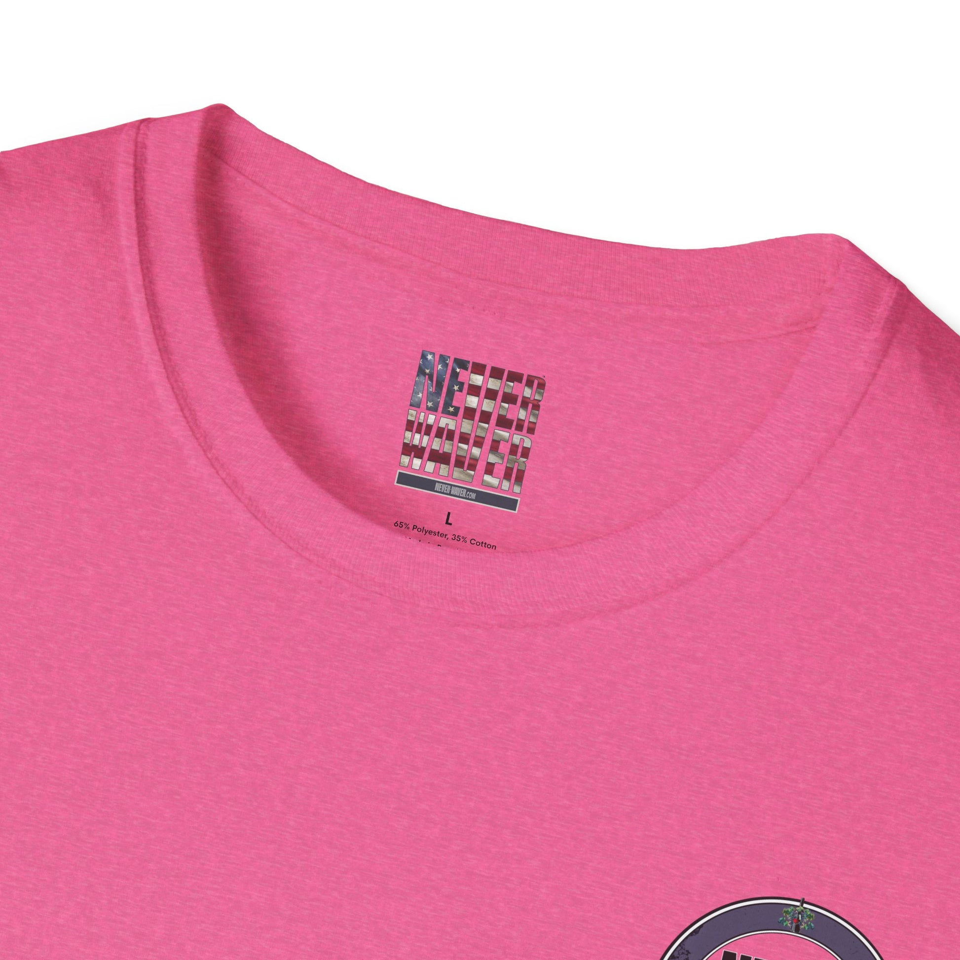 Never Waver Save Water Drink Wine Unisex Soft style T-Shirt - Never Waver