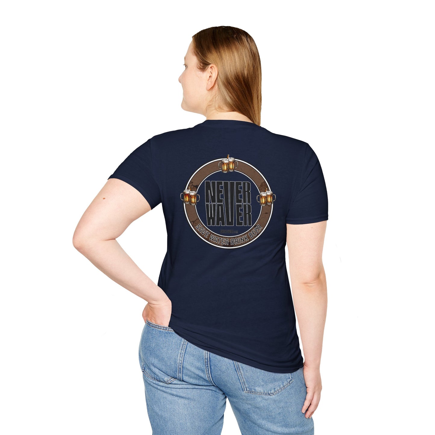 Save Water Drink Beer Unisex T-Shirt - Never Waver