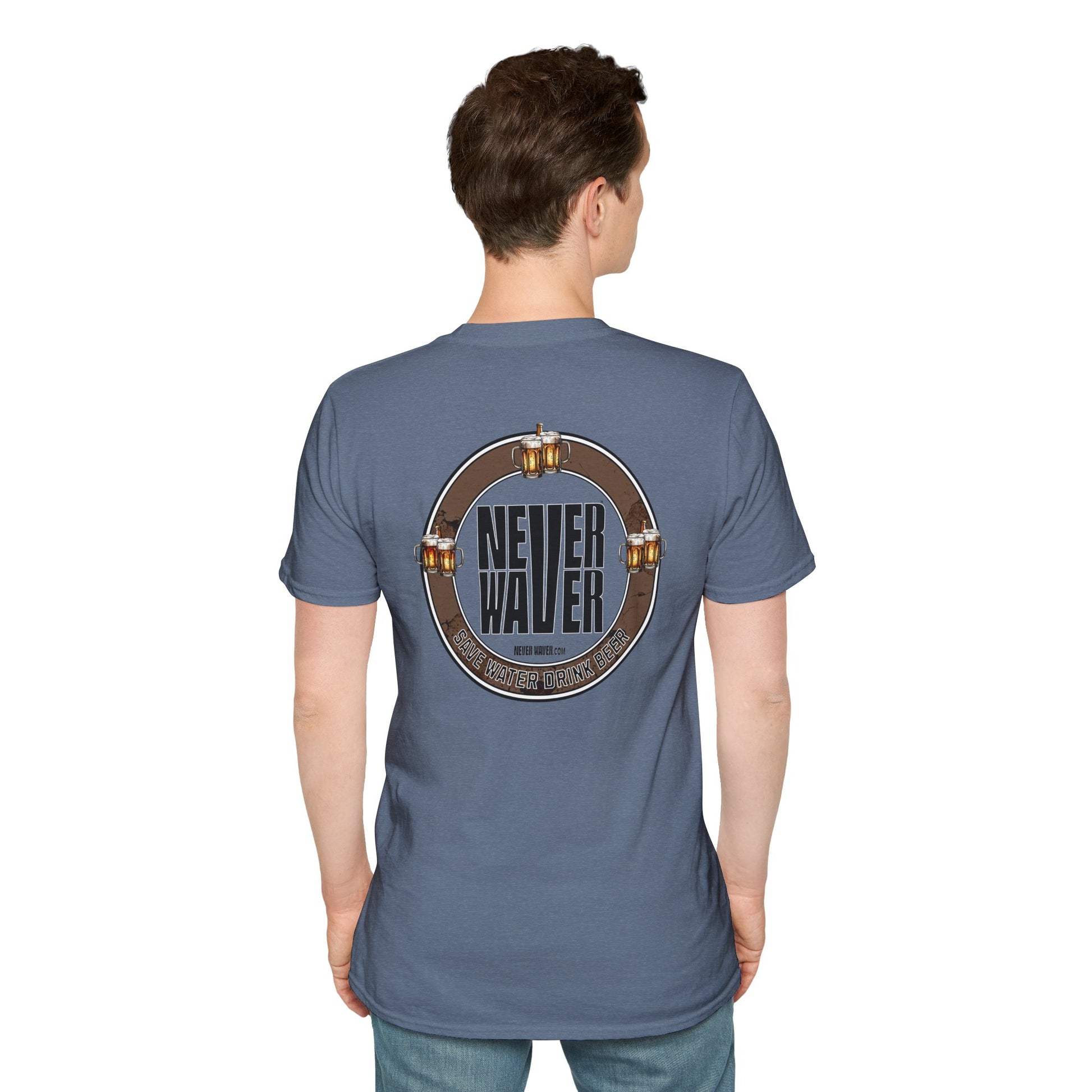 Save Water Drink Beer Unisex T-Shirt - Never Waver