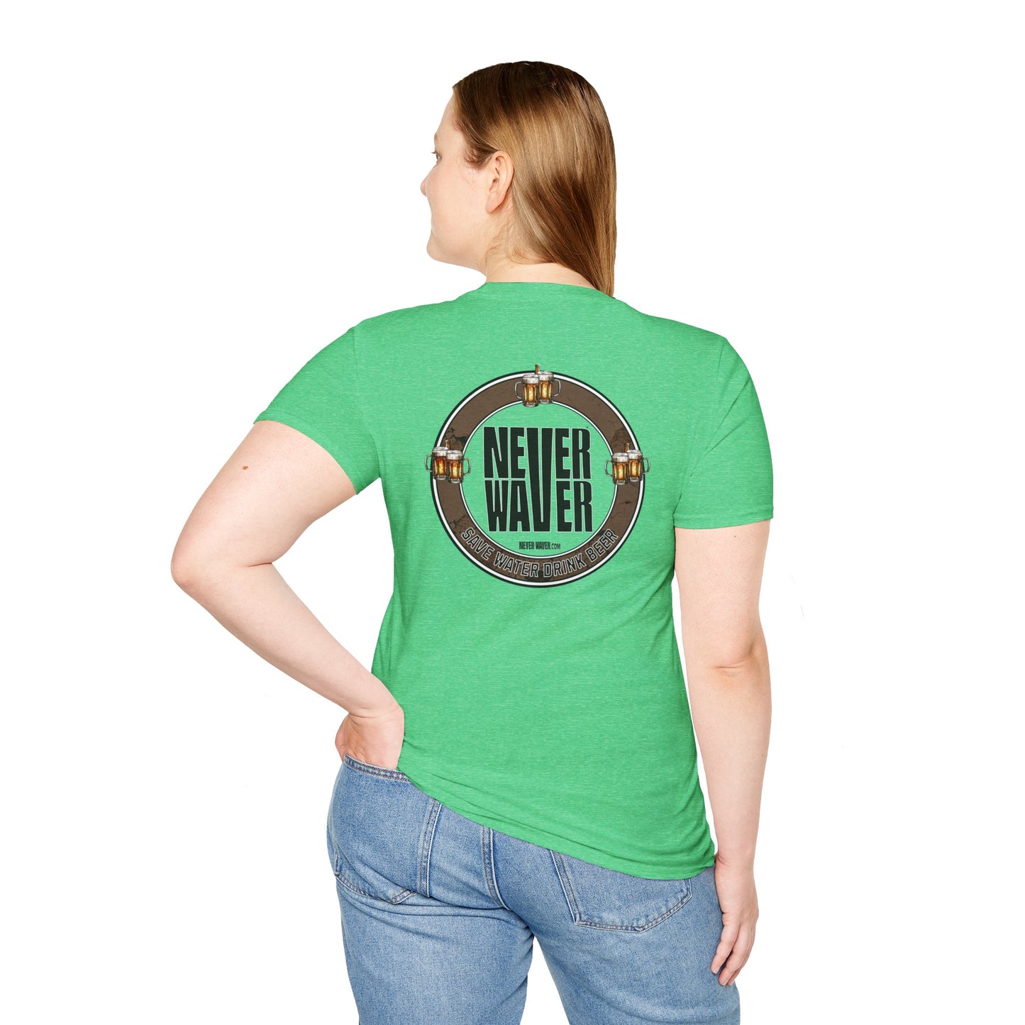 Save Water Drink Beer Unisex T-Shirt - Never Waver