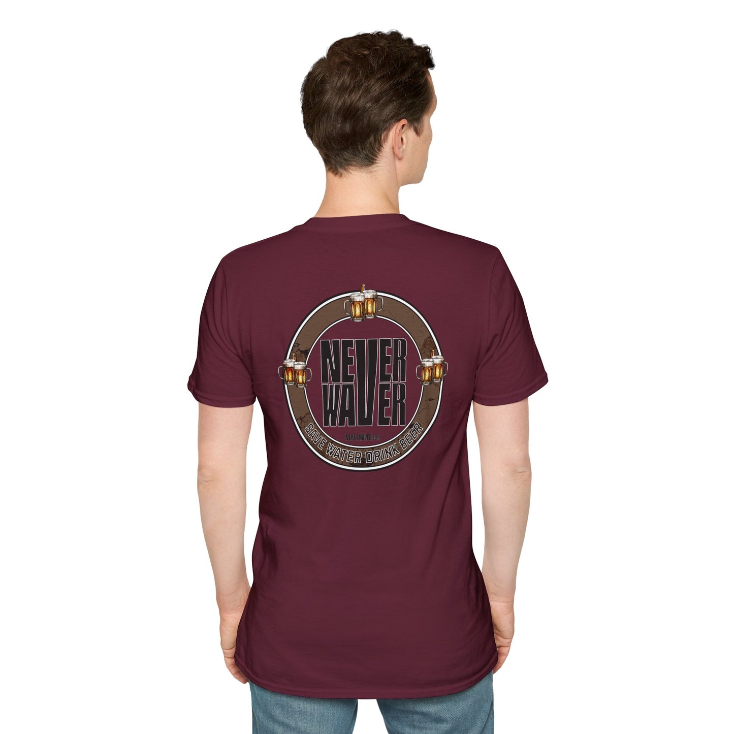 Save Water Drink Beer Unisex T-Shirt - Never Waver