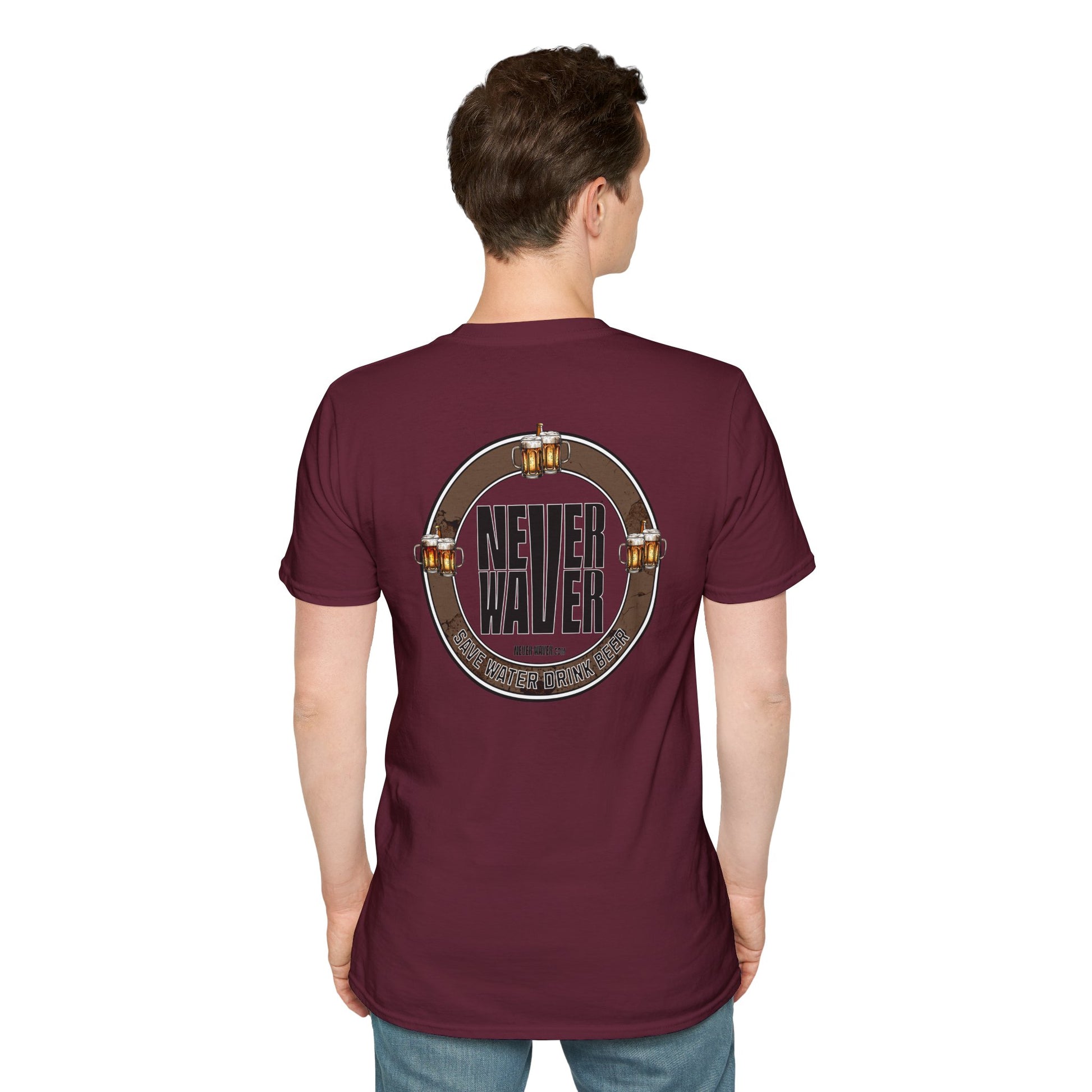 Save Water Drink Beer Unisex T-Shirt - Never Waver