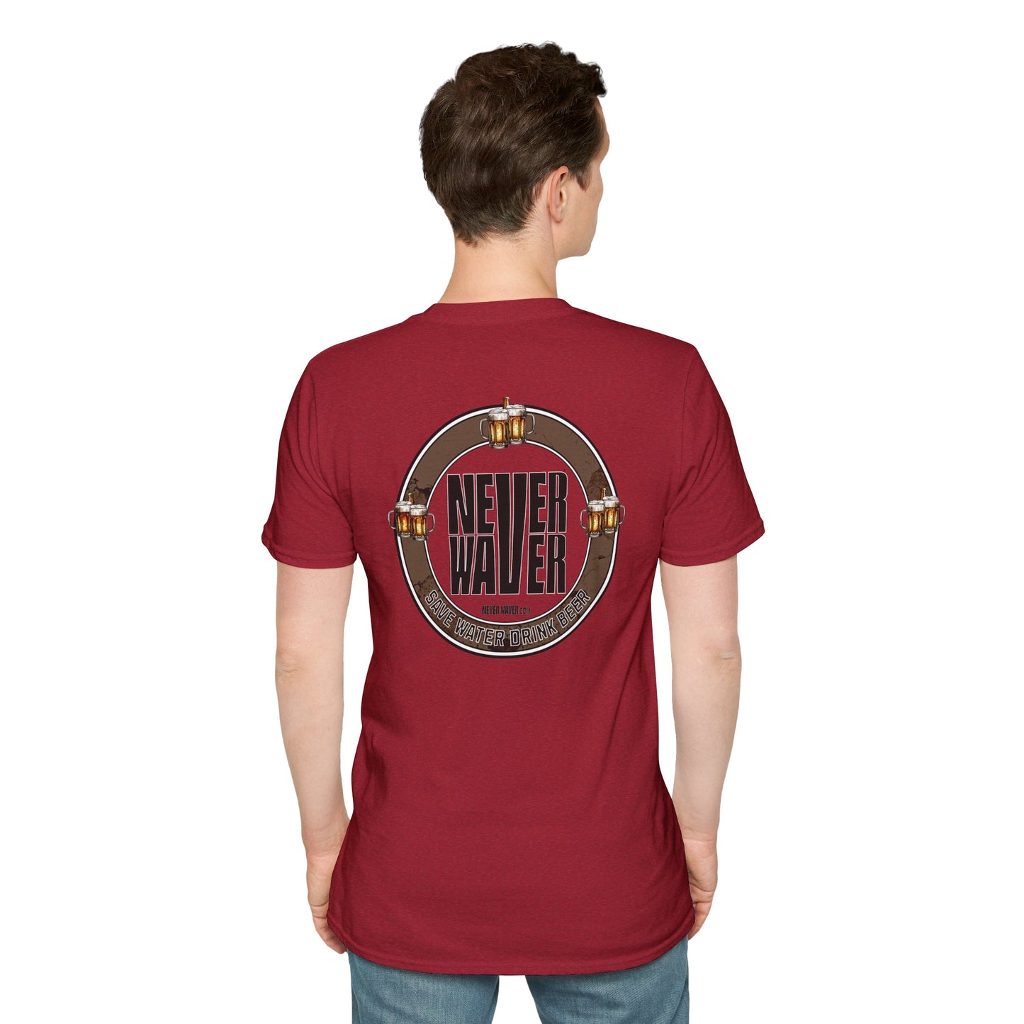 Save Water Drink Beer Unisex T-Shirt - Never Waver