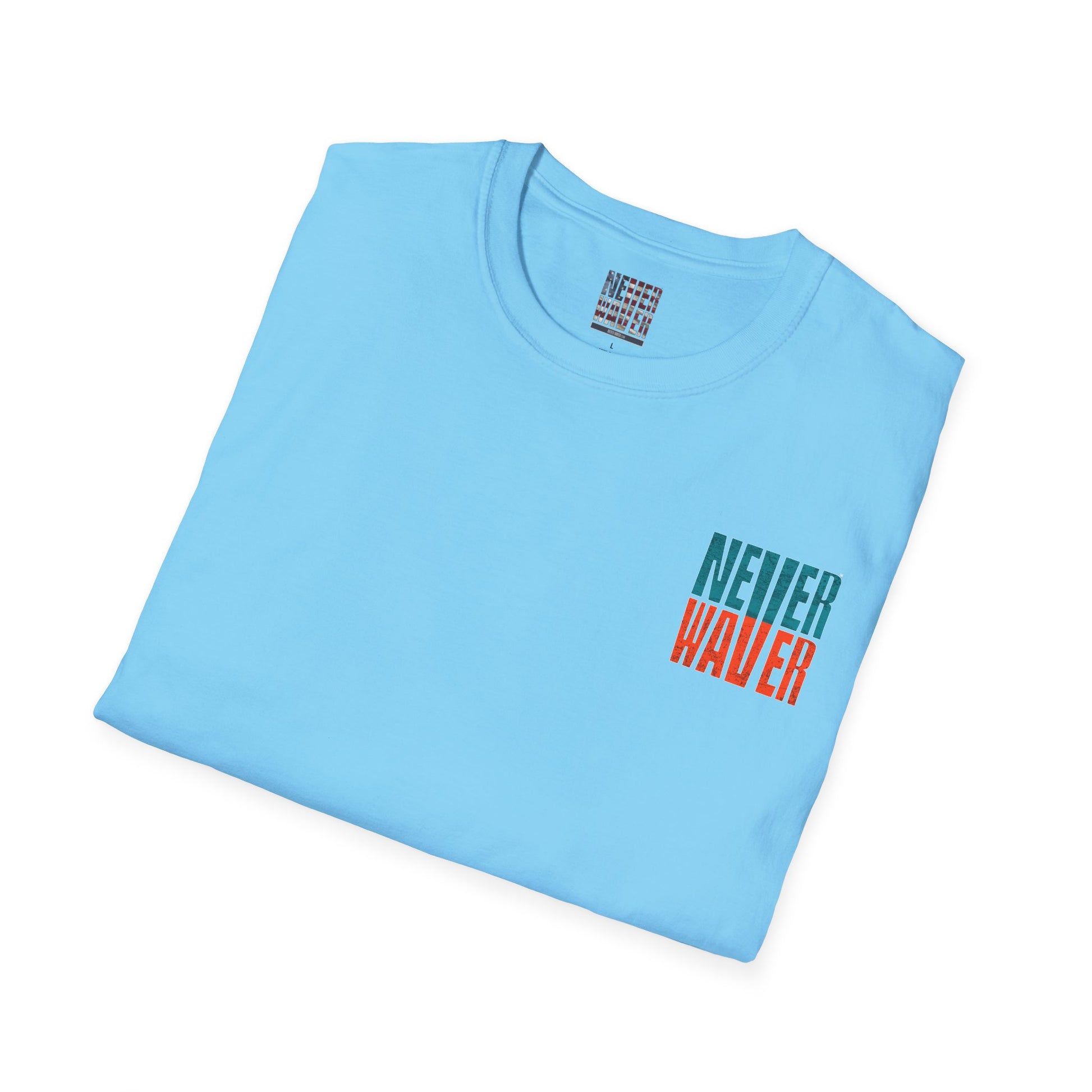 Miami Fans Never Waver Unisex Softstyle T-Shirt - Never Waver