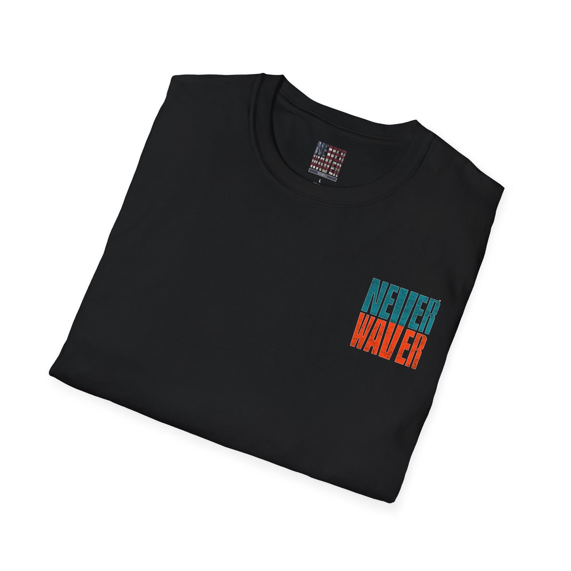 Miami Fans Never Waver Unisex Softstyle T-Shirt - Never Waver