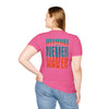 Miami Fans Never Waver Unisex Softstyle T-Shirt - Never Waver