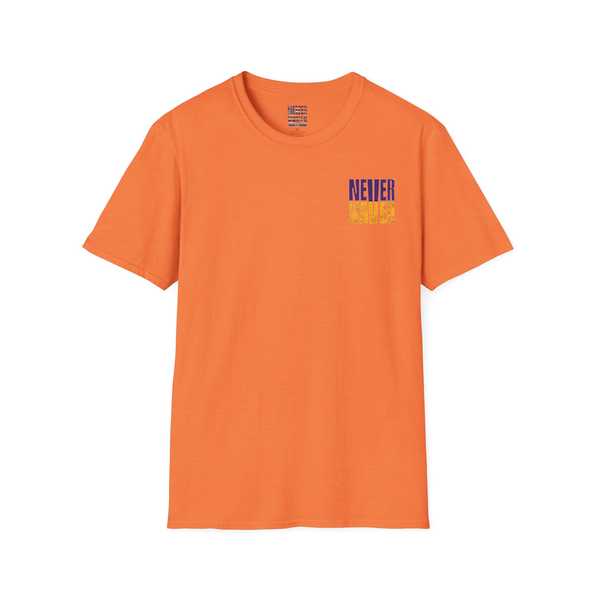 Minnesota Fans Never Waver Unisex Softstyle T-Shirt - Never Waver