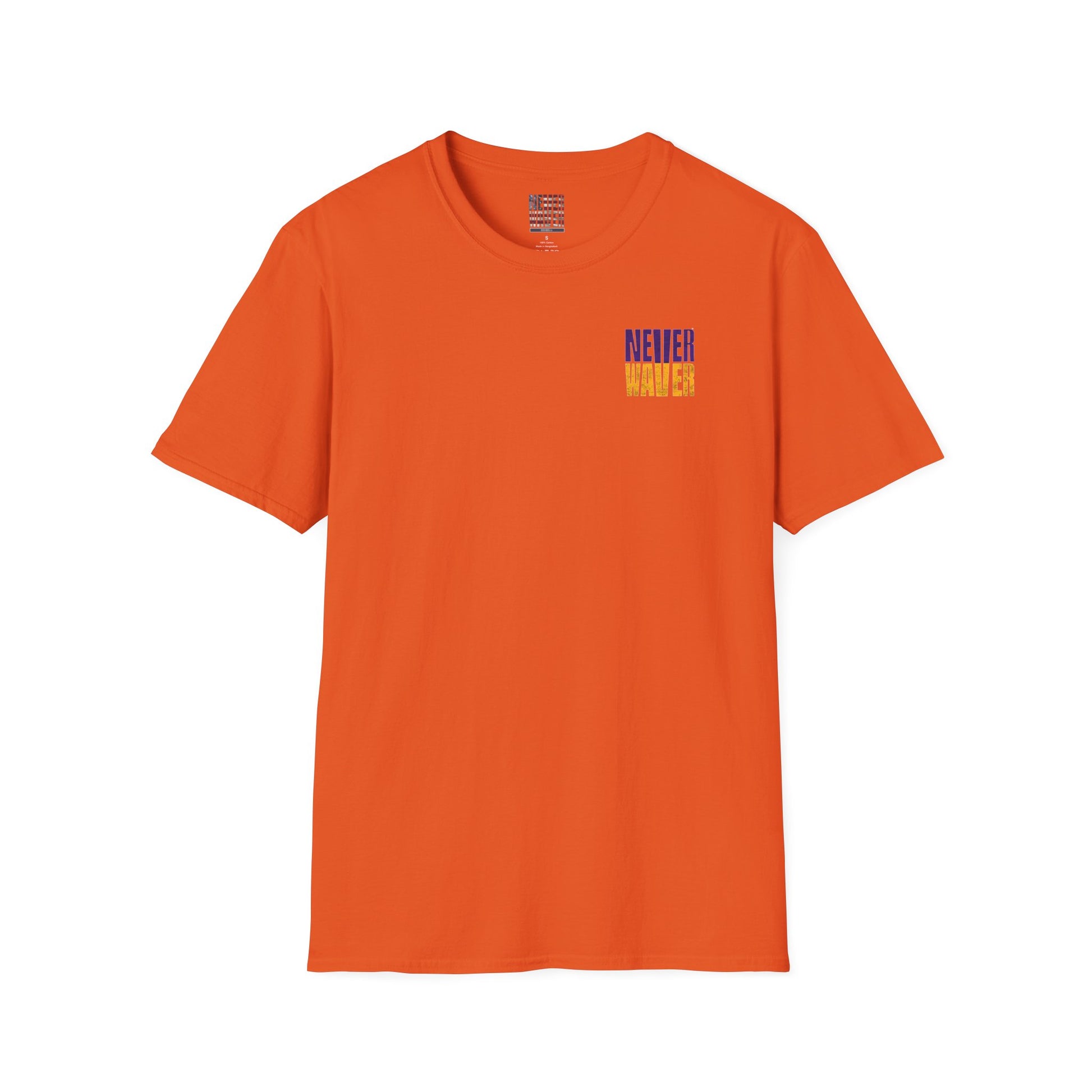 Minnesota Fans Never Waver Unisex Softstyle T-Shirt - Never Waver