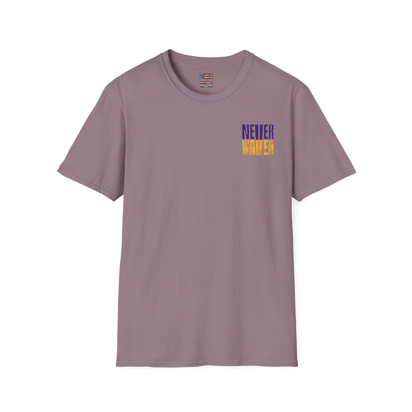 Minnesota Fans Never Waver Unisex Softstyle T-Shirt - Never Waver