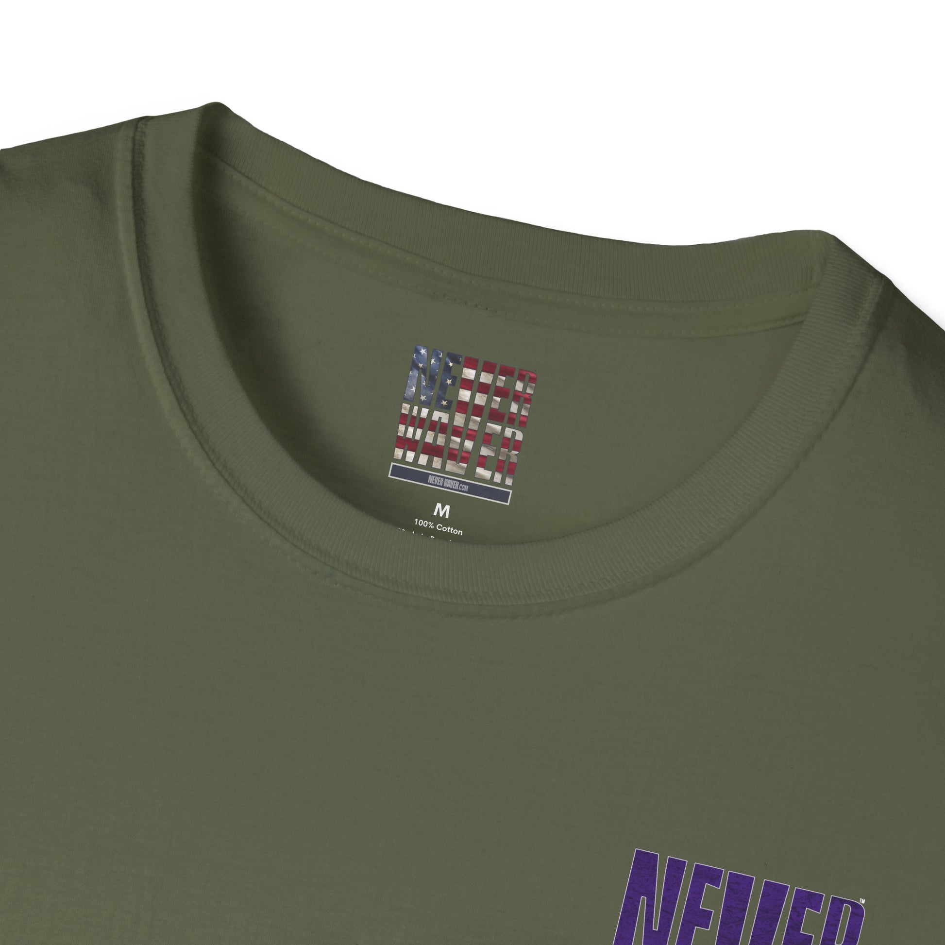 Minnesota Fans Never Waver Unisex Softstyle T-Shirt - Never Waver