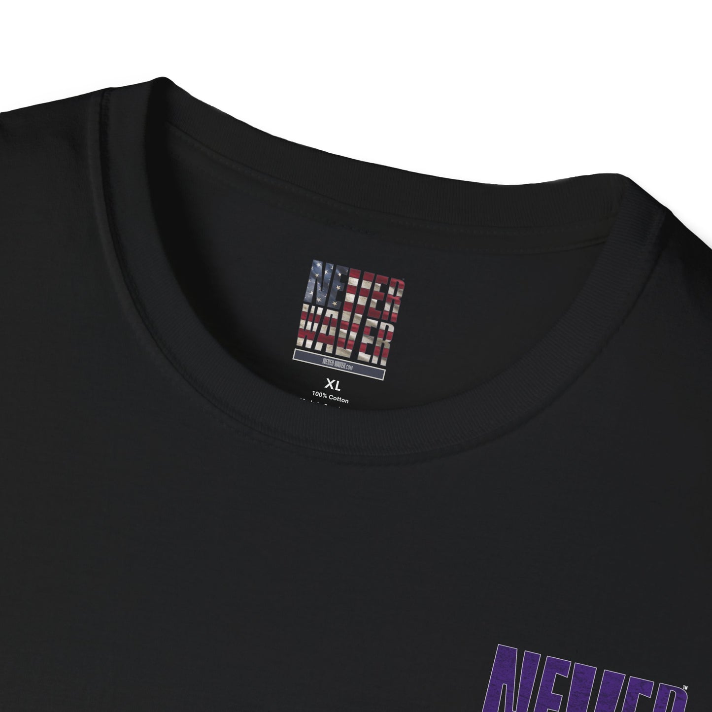 Minnesota Fans Never Waver Unisex Softstyle T-Shirt - Never Waver