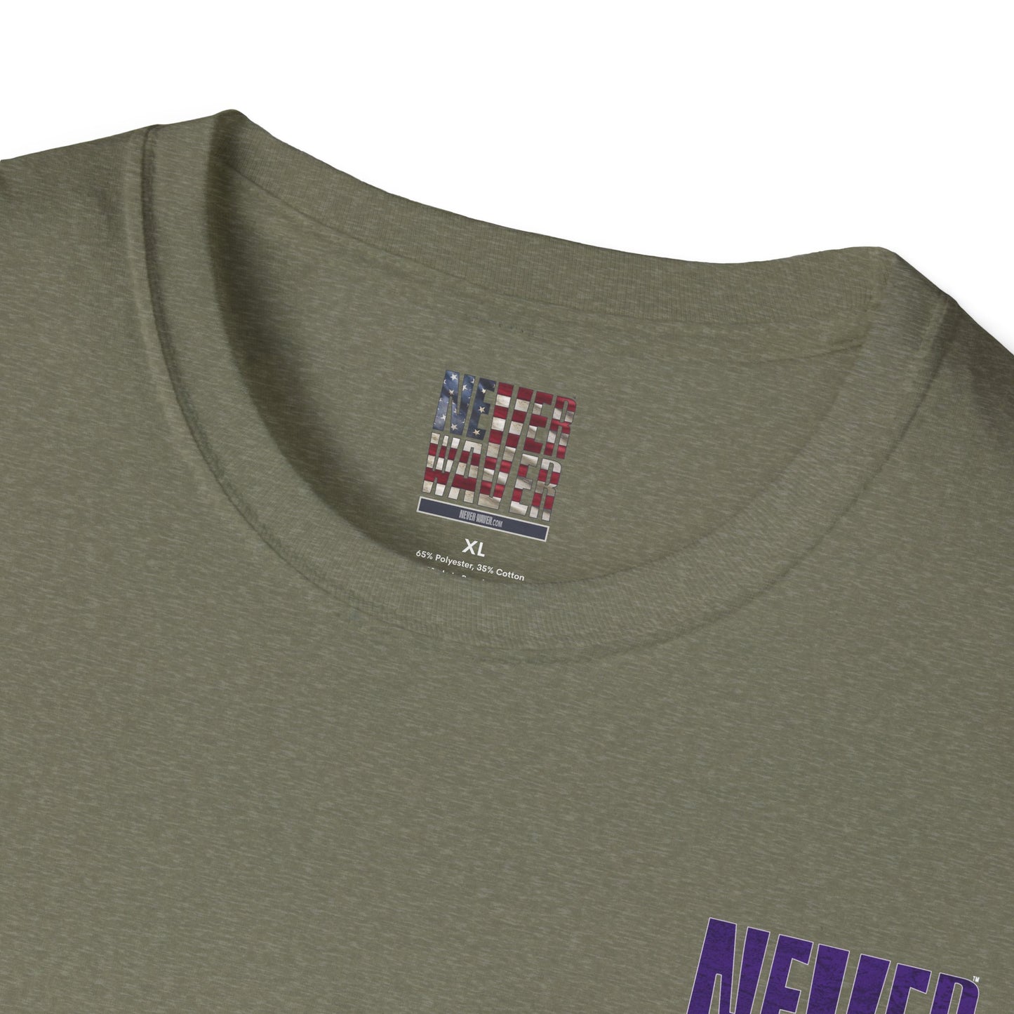 Minnesota Fans Never Waver Unisex Softstyle T-Shirt - Never Waver