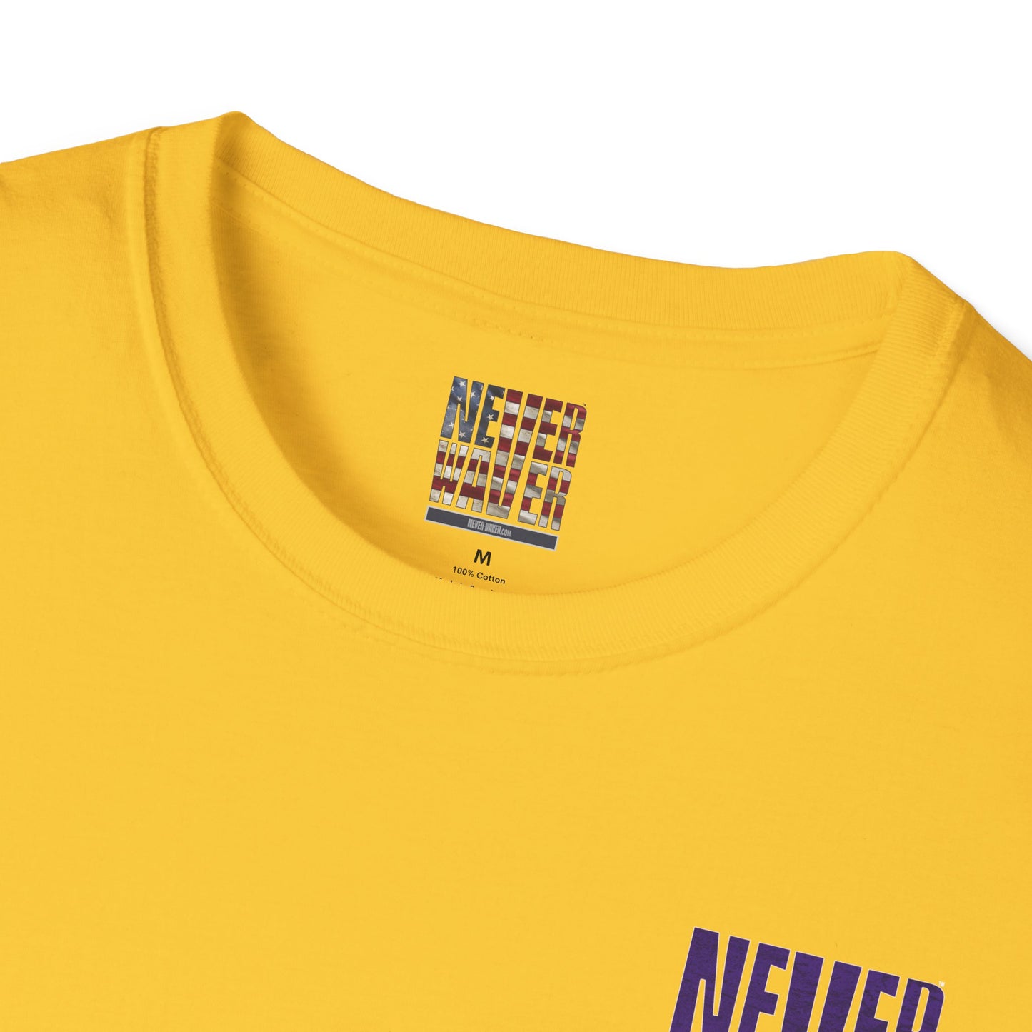 Minnesota Fans Never Waver Unisex Softstyle T-Shirt - Never Waver