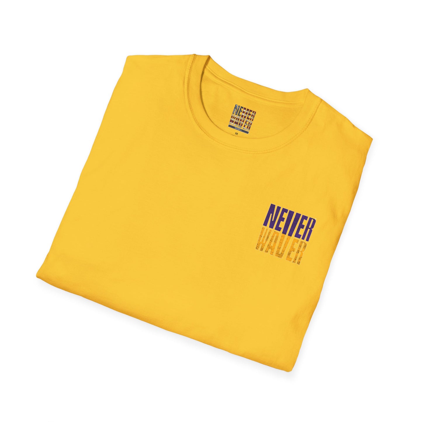 Minnesota Fans Never Waver Unisex Softstyle T-Shirt - Never Waver