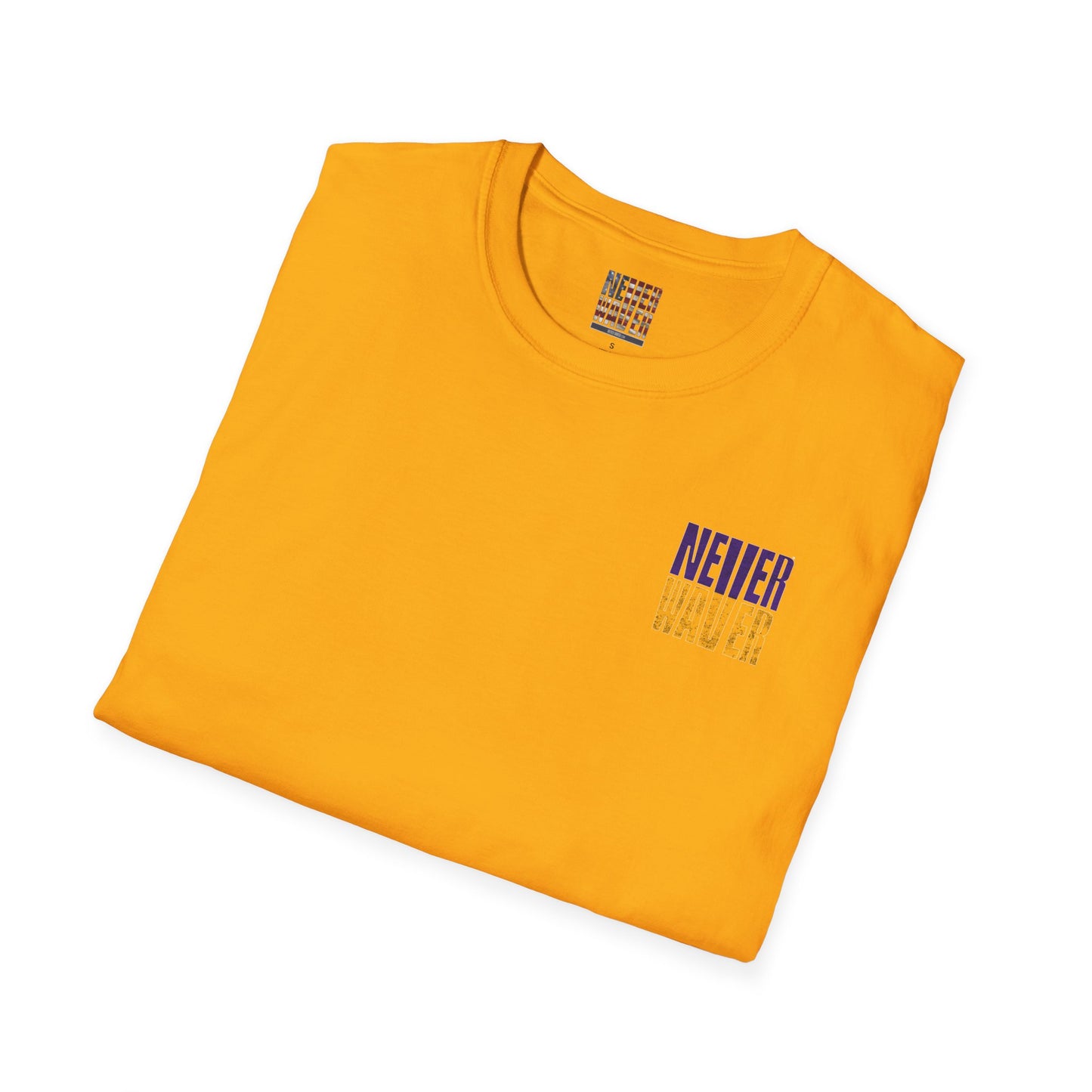 Minnesota Fans Never Waver Unisex Softstyle T-Shirt - Never Waver