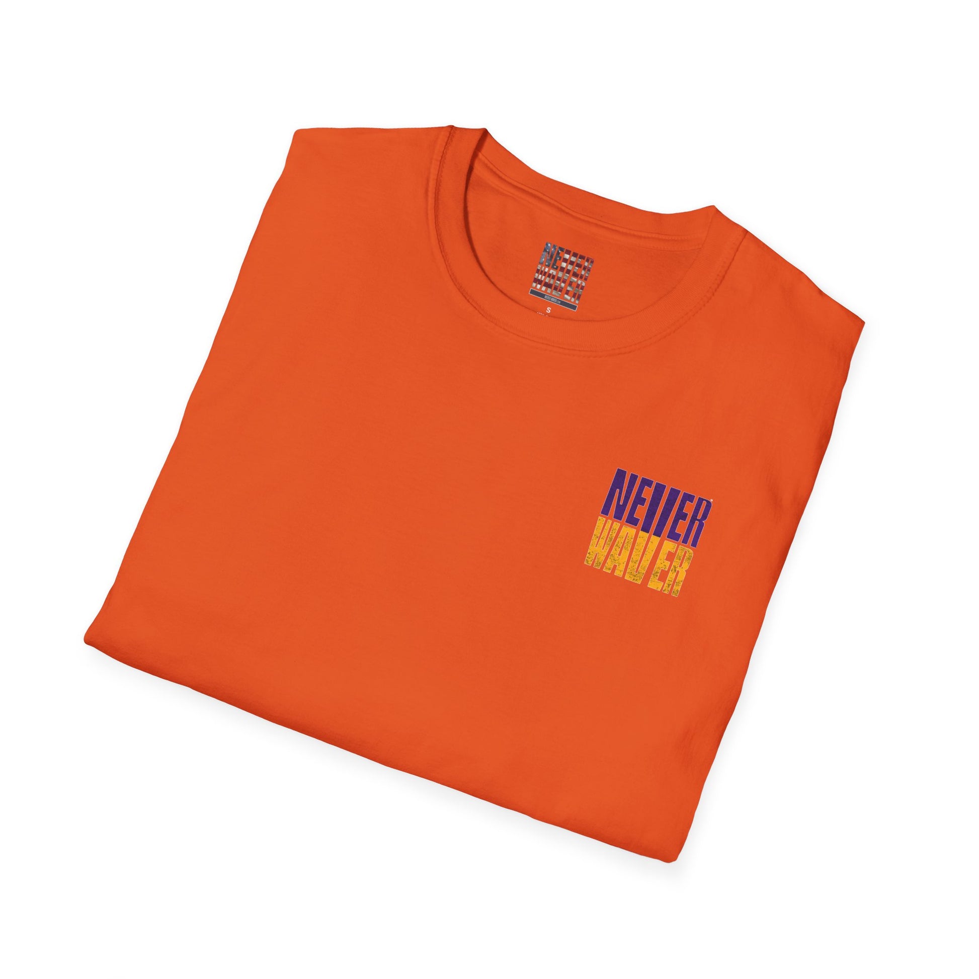 Minnesota Fans Never Waver Unisex Softstyle T-Shirt - Never Waver