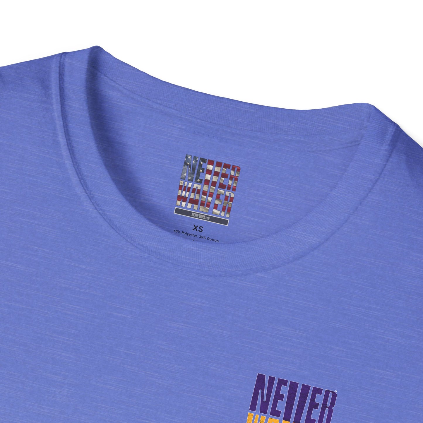 Minnesota Fans Never Waver Unisex Softstyle T-Shirt - Never Waver