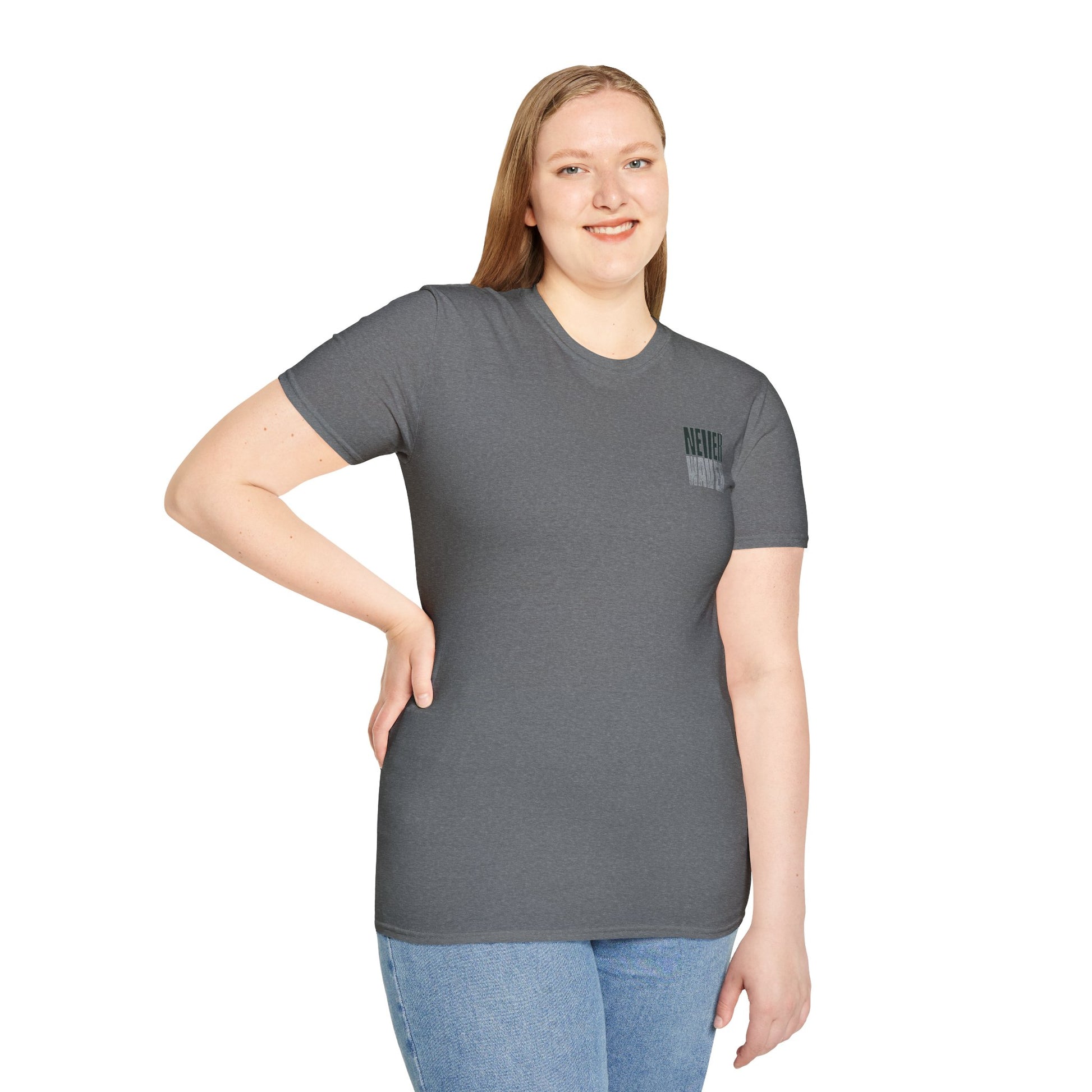 Philadelphia Fans Never Waver Unisex Softstyle T-Shirt - Never Waver