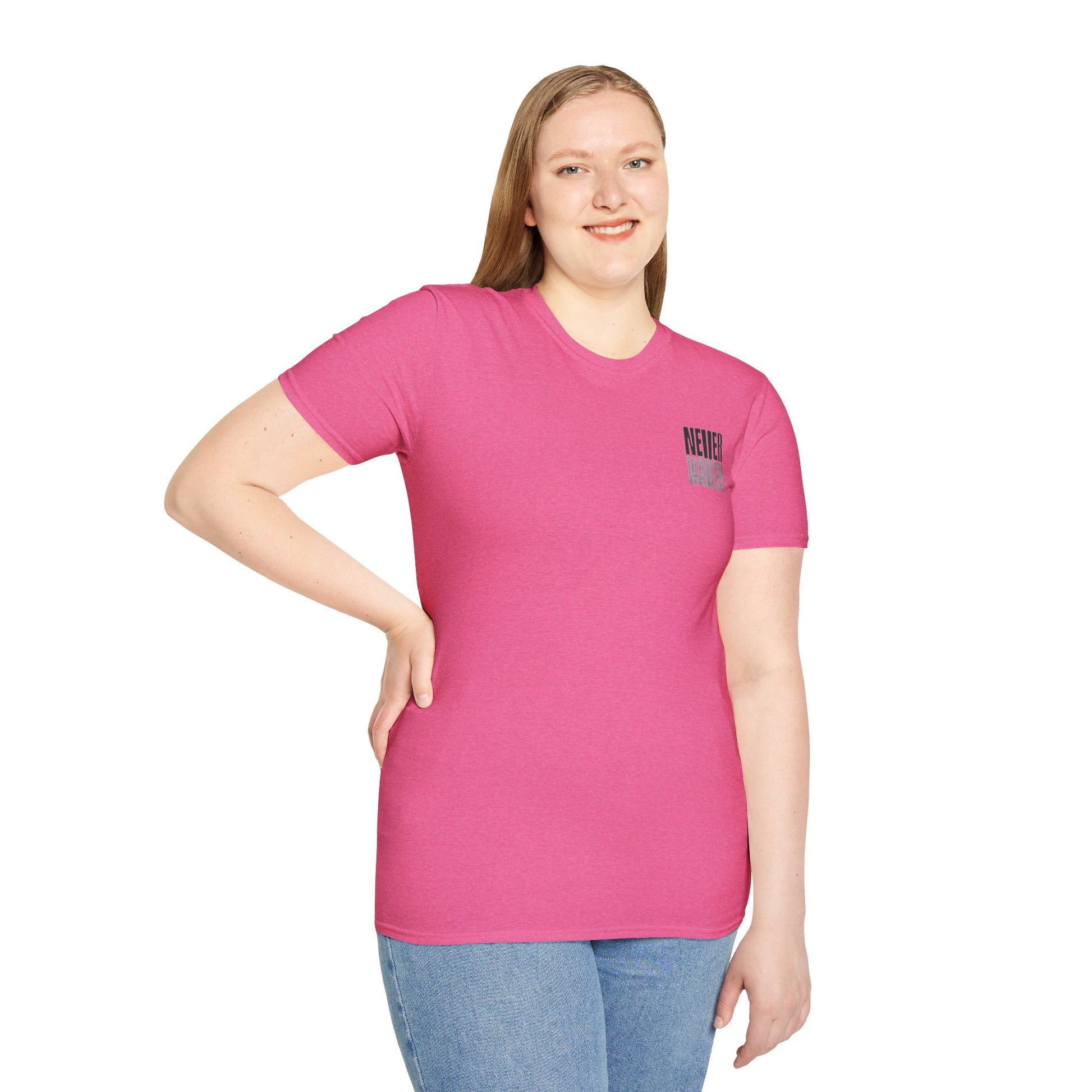 Philadelphia Fans Never Waver Unisex Softstyle T-Shirt - Never Waver