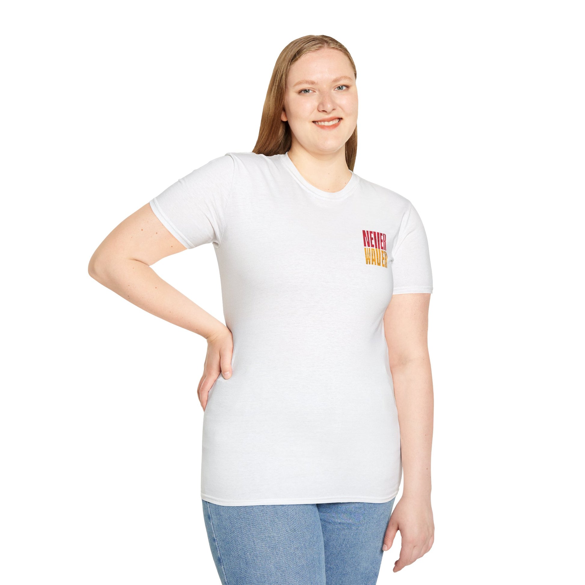 Kansas Fans Never Waver T-Shirt - Never Waver