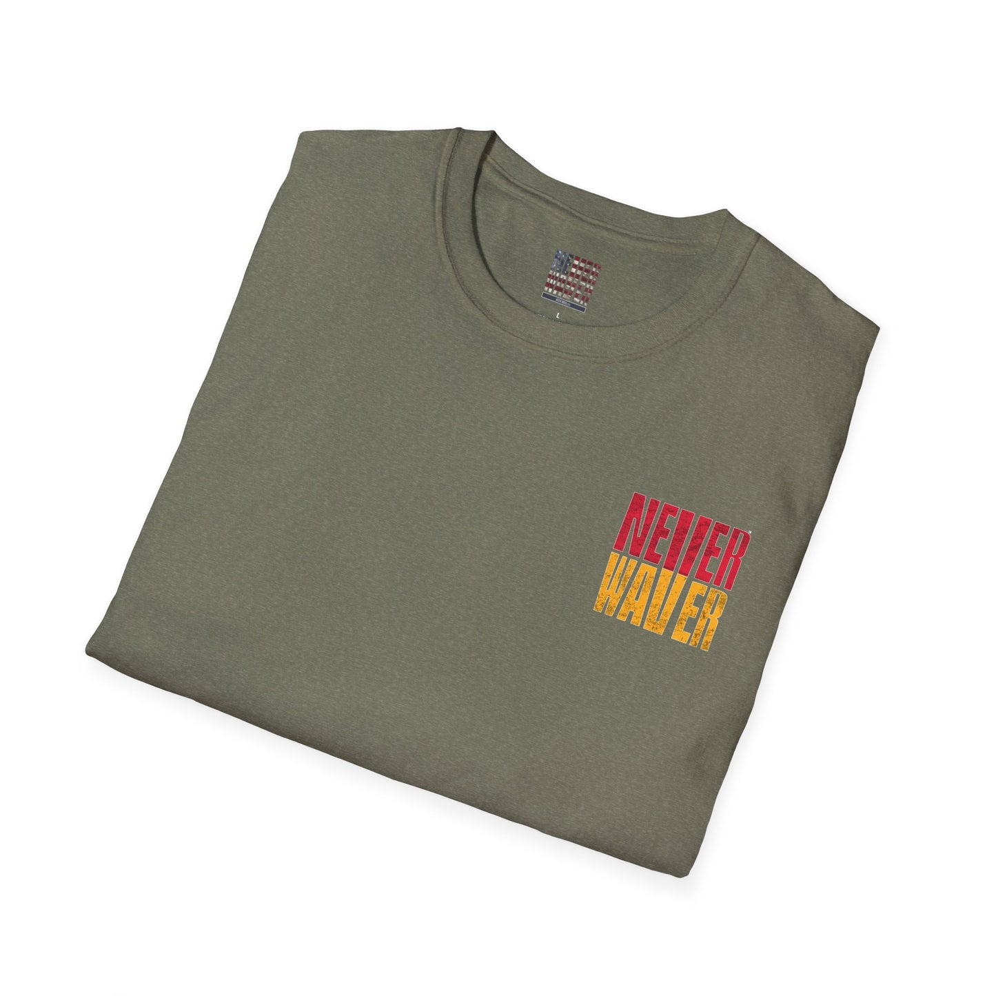 Kansas Fans Never Waver T-Shirt - Never Waver