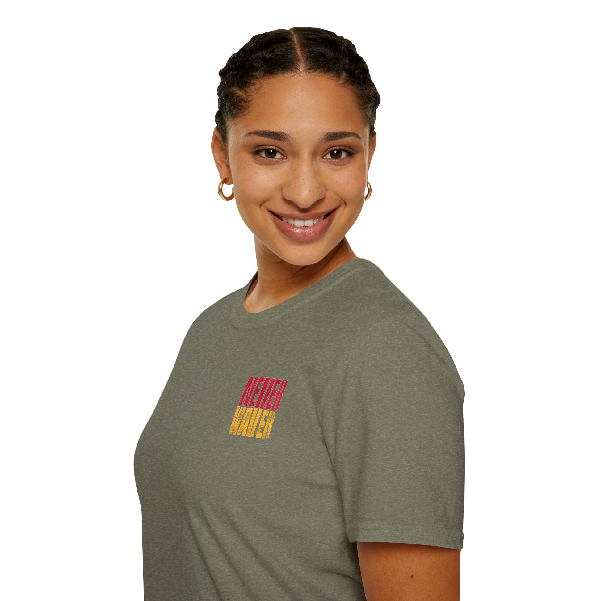 Kansas Fans Never Waver T-Shirt - Never Waver
