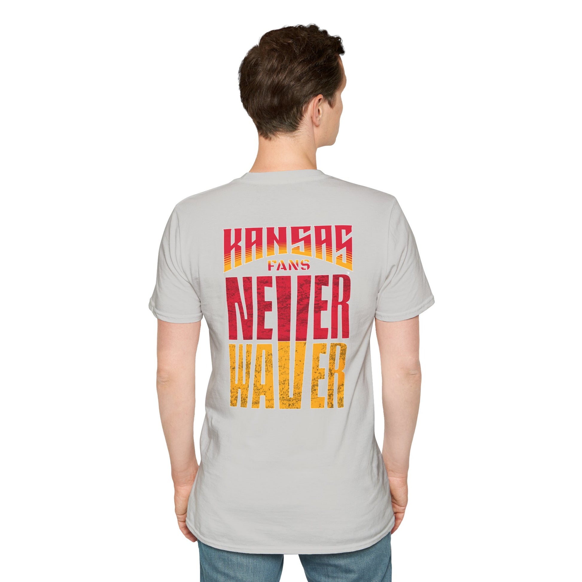 Kansas Fans Never Waver T-Shirt - Never Waver